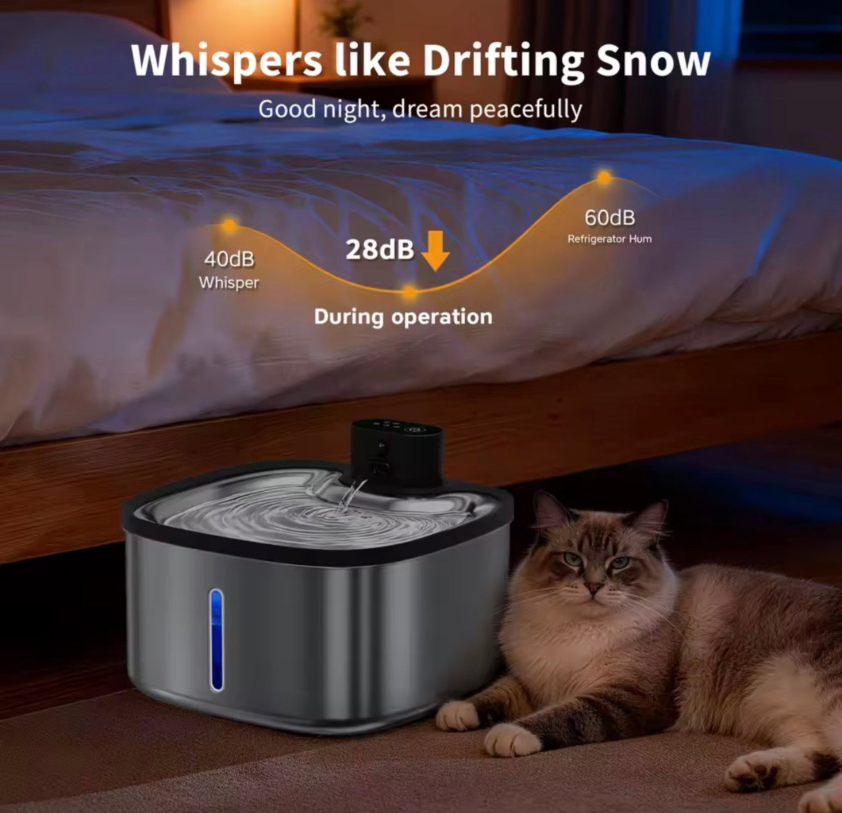 HydroPaws Automated Water Pet Fountain